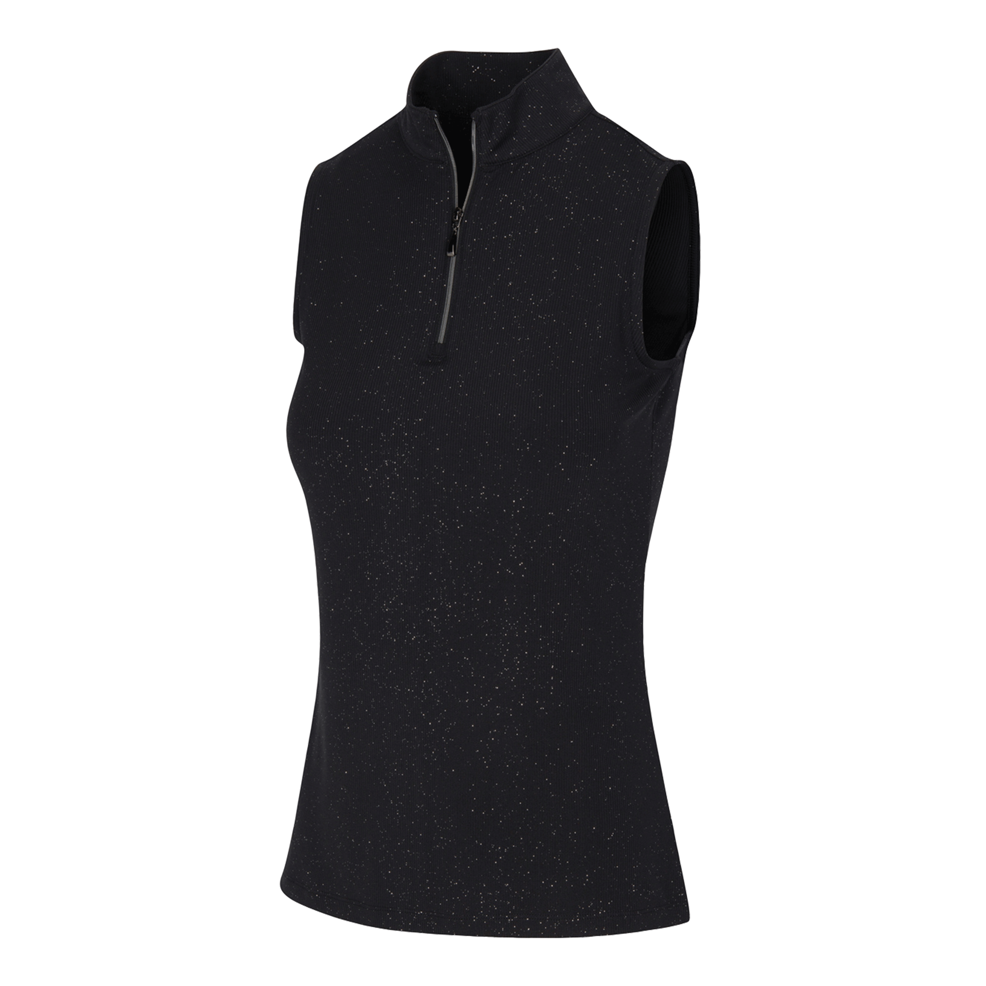 Black sleeveless polo shirt ladies clearance