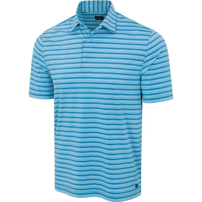 ML75 Stretch Stripe Jersey Polo