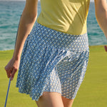 Links 16" Printed Pleated Skort