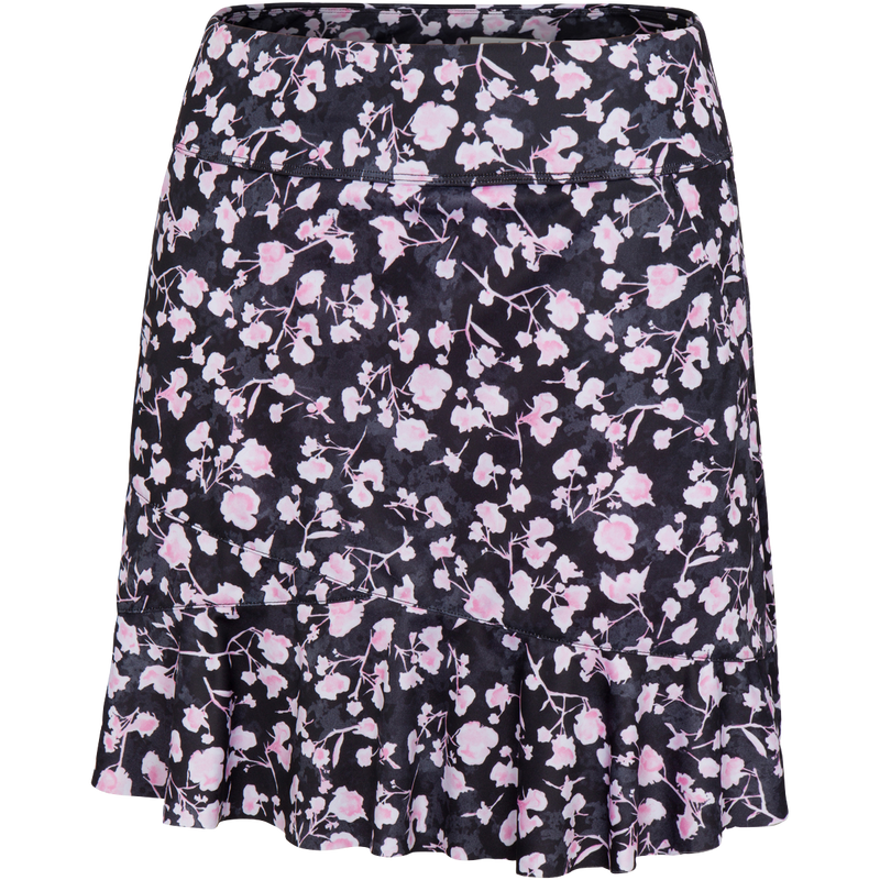 Rosaria 17" Pull-On Flounce Skort