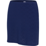 17" Eyelet Jacquard Skort