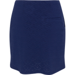 17" Eyelet Jacquard Skort