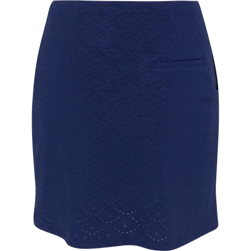 17" Eyelet Jacquard Skort