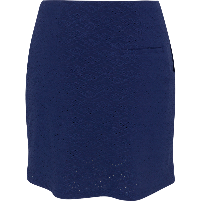 17" Eyelet Jacquard Skort