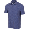 Abstract Birds ML75 Stretch Polo