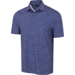 Abstract Birds ML75 Stretch Polo