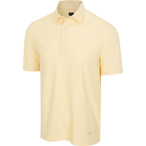 ML75 Chip In Heathered Ultra-Stretch Polo