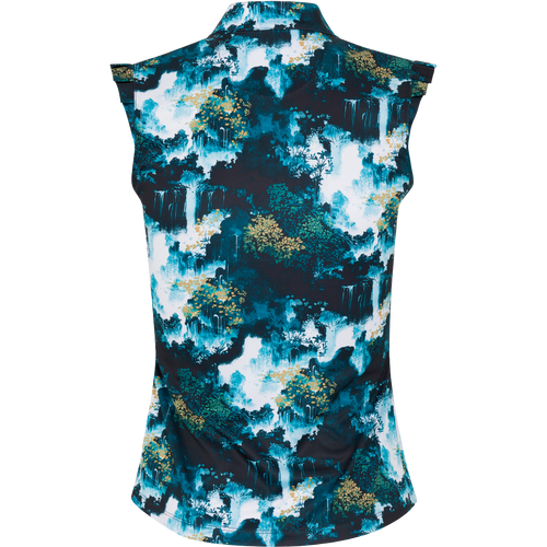 Pacifica Shortsleeve Stand Collar Polo