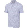 Ocean Floral ML75 Stretch Polo