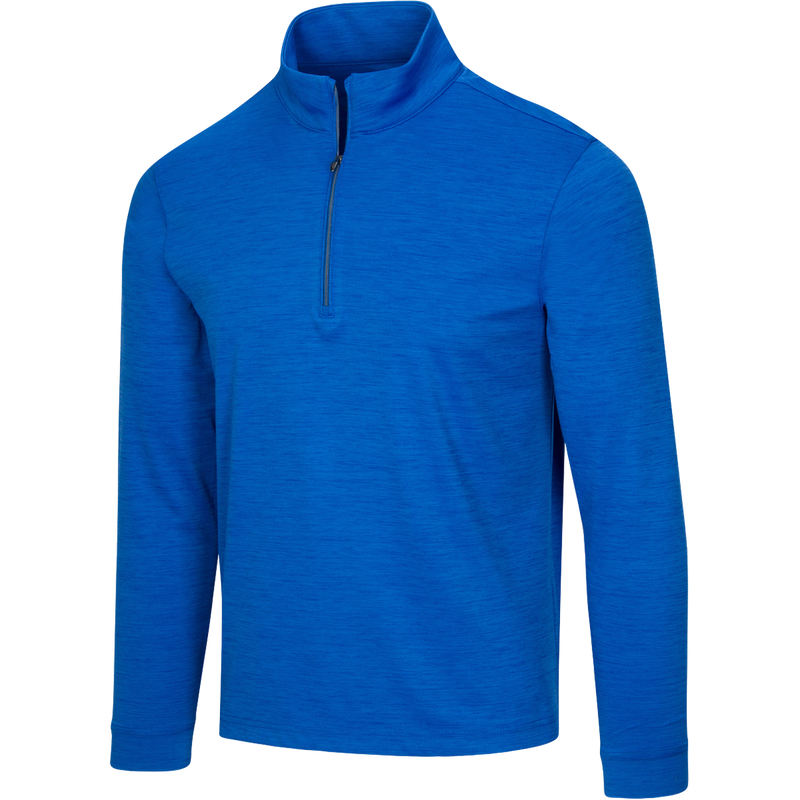 Greg Norman Men's ¼ Zip ML75 Performance Pullover (XX-Large, Blue Heather)