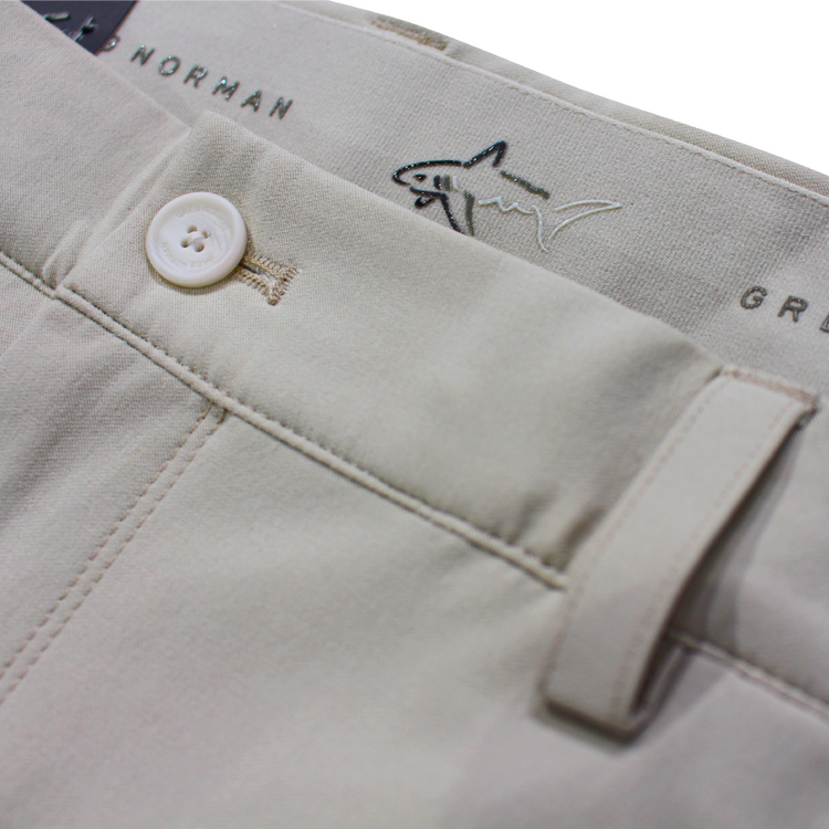 Greg Norman Men's ML75 Microlux Performance Classic Pant (Grey, 38W x 30L)  