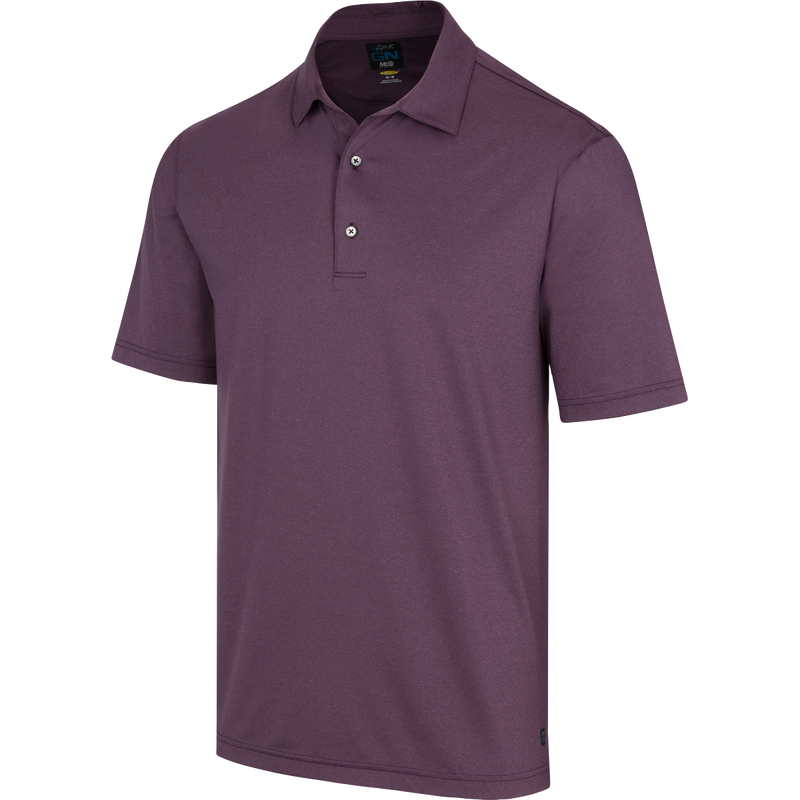 ML75 Parrot Stretch Polo - Greg Norman Collection