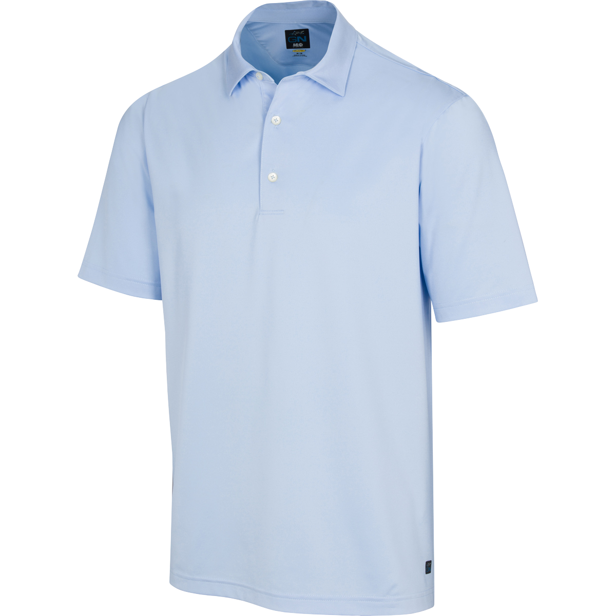 Greg Norman ML75 Stretch Sky Golf Polo Shirt ON SALE - Carl's Golfland